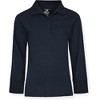 Studio 3 Little/Big Girl's 4-Pack Long Sleeve Soft Jersey Polo Uniform Shirts - 2 of 3