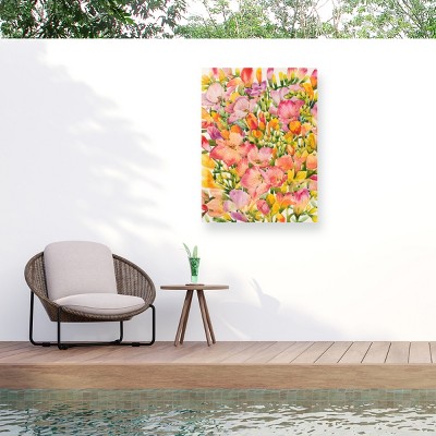 "Wildflower Study II" Outdoor Canvas