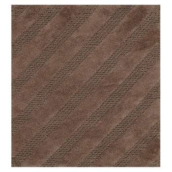 Unique Stripe Honeycomb Sculptured Bath Rug Is Made Soft Plush Cotton Is Super Soft The Touch Stone