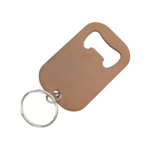 Unique Bargains Bottle Opener Standard Wine Opener Large Hand Clean Only Stainless Steel 1.5"x2.76" 1Pcs - 1 of 4