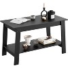 Coucheta 31 Inch Modern Farmhouse Coffee with 2-Tier Storage, Rectangular Living Room Center Table, Engineered Wood - 2 of 4