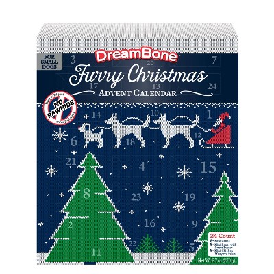 DreamBone Advent Calendar Chicken Dog Treats - 24ct