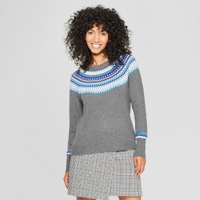 fair isle sweater target