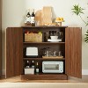 KTMBDW Sideboard Buffet Cabinet with Storage,31.5" Storage Cabinet with 2-Door,Modern Accent Coffee Bar Console Table for Kitchen,Entryway - 2 of 4