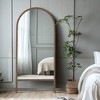 69"x30" Metal Rectangular Framed Full-length Mirror in Black - 2 of 4