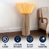 JONATHAN Y Archer 37" Modern Minimalist Pleated Shade Floor Lamp - 4 of 4