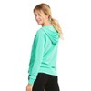 Sofra Women's Cotton Comfort Zip Up Hoodie Jersey Sweater - 3 of 3