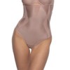 Uplifted Satin & Mesh Body-Mapped High-Waist Shaper Thong - 3 of 3