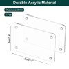 Unique Bargains Double Sided Fujifilm Mini Picture Acrylic Fridge Magnetic Frames 2 Pcs - 2 of 4