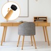 Unique Bargains PVC Non-Slip Noise Reduction Non-Marking Furniture Chair Leg Caps - 3 of 4