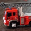 Maxx Action Lights & Sounds Firetruck Vehicle with Extendable Ladder and Friction Motor - image 4 of 4