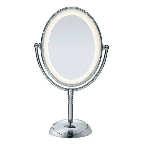 Conair Double Sided Led Lighted Mirror Target