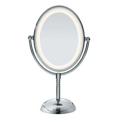 Conair Double Sided Led Lighted Mirror, Target Makeup Vanity Mirror