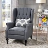 Lyngins Modern Luxury Tufted Recliner Chair with High Back & Adjustable Footrest,Accent Sofa Arm Chair for Living Room - 4 of 4
