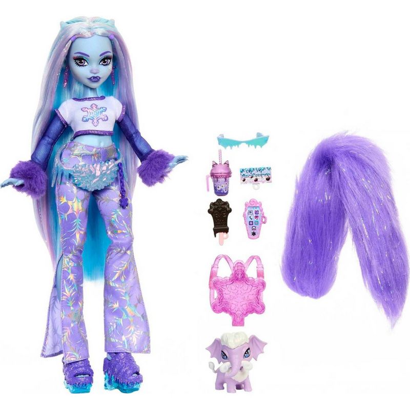 Monster High Abbey Bominable Yeti Fashion Doll with Accessories, 1 of 13