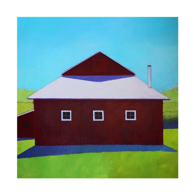 Trademark Fine Art - Carol Young Homestead Barn V Canvas Art - 35 X 35 ...