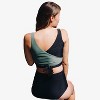 Calypsa Women's Emery 2-Piece Wrap Style Swim Set With Reversible Top and High-Waisted Bottom - 4 of 4