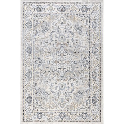 nuLOOM Cady SpinClean Machine Washable Stain-Resistant Area Rug