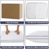 Sapphtopaz 2 Pack Pillows, Soft Down Alternative Fill Bed Pillows, Supportive for All Sleepers for Bed - 3 of 4