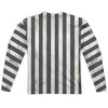 Men's Beetlejuice Beetlejuice Suit Front Back Print Long Sleeve Costume T-Shirt - 3 of 4