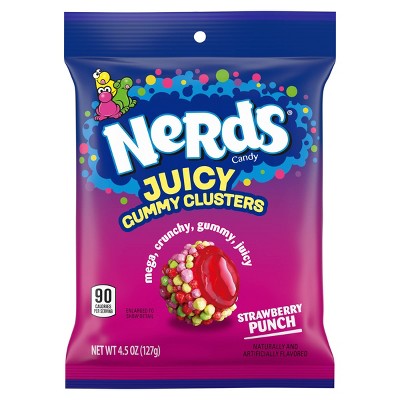Nerds Juicy Gummy Clusters Peg - 4.5oz