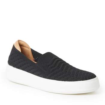 Dearfoams Women's Annie Clog Sneaker - Black 2 Size 7 : Target