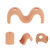 Unique Bargains Wave m Shape Toothbrush Holder 1 Pc - 3 of 4