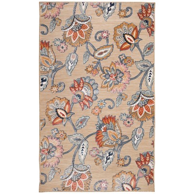 Liora Manne Canyon Floral Indoor/Outdoor Rug..