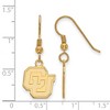 Black Bow Jewelry 14k Yellow Gold Plated Sterling Silver Colorado Buffalos NCAA Dangle Earrings - 2 of 3