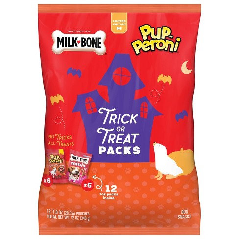 Milk bone Pup peroni Trick Or Treat Variety Pack With Beef Flavored Dog Treats 12oz Halloween Target