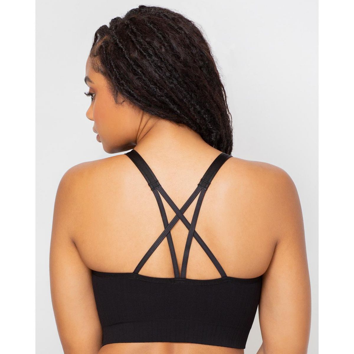 Smooth Seamless Comfort Longline Wireless Bra - thumbnail 3