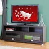 Modern TV Stand for TVs up to 62" Dark Brown - Wholesale Interiors - image 3 of 3