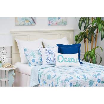 C&F Home Outlook Beach Quilt Set  - Reversible and Machine Washable