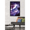 Trends International James Booker - Space Sloth Riding On Unicorn Framed Wall Poster Prints - 2 of 4