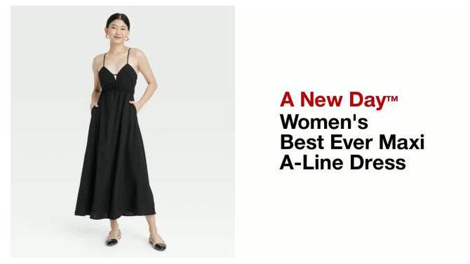Women's Best Ever Maxi A-Line Dress - A New Day™, 2 of 7, play video