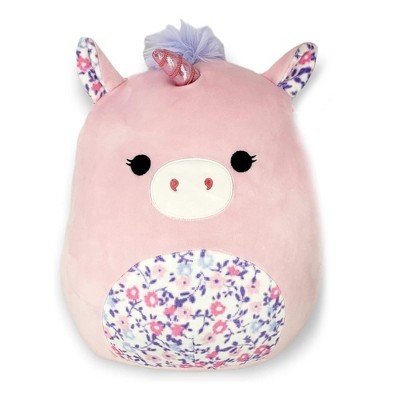 Squishmallows 16 Mont Pink Monster with Striped Horns Large Plush