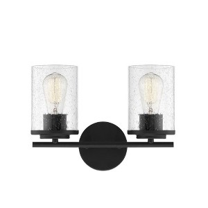 Savoy House Marshall 2 - Light Vanity in  Matte Black - 1 of 4
