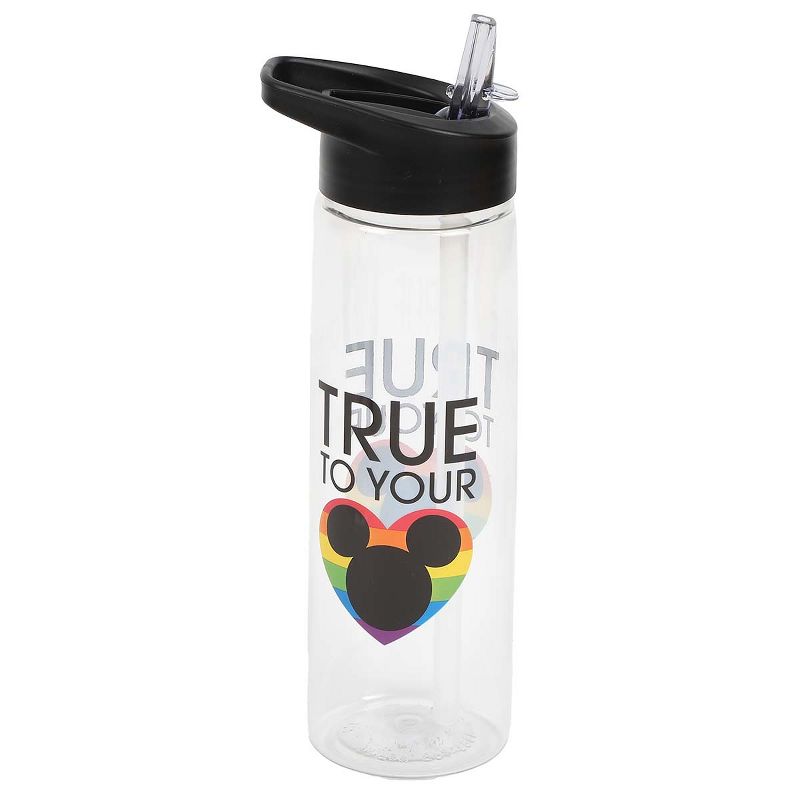 Disney Mickey Mouse Pride True To Your Heart 24 Oz. Plastic Water Bottle, 2 of 5