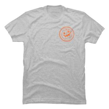 Men's Design By Humans Halloween stamp By Yelllowlion T-Shirt