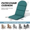 Crestlive Products Adirondack Chair Cushion Thickening Water Resistant Fade Resistant - 2 of 4