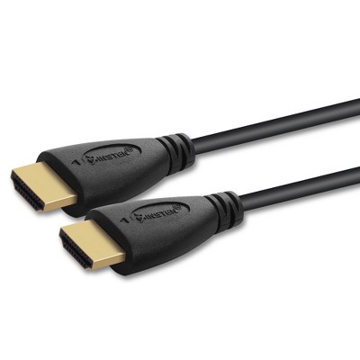 INSTEN High Speed HDMI Cable with Ethernet M/M, 10FT Black