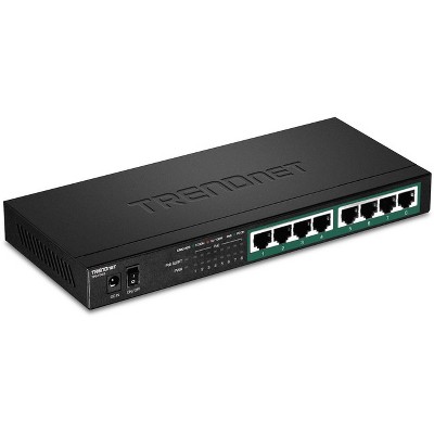 TRENDnet 8-Port Gigabit PoE+ Switch 65W Switch TPETG83