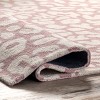 Nuloom Rorie Leopard Print Wool Indoor Area Rug, 9' x 12', Peach - 4 of 4