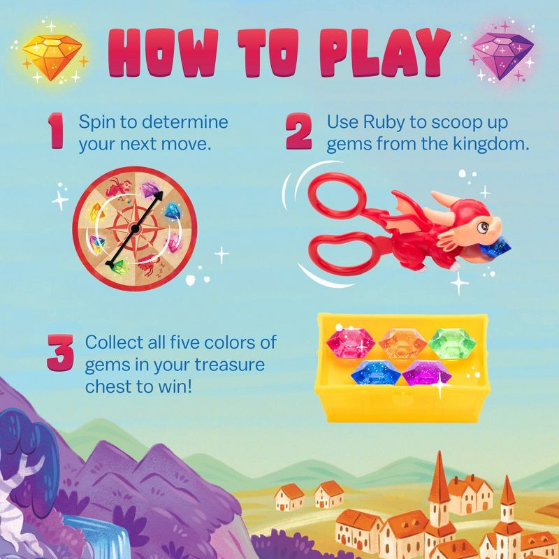 Educational Insights Ruby&#39;s Gem Quest - Soarin&#39; Scissors Skills Game, 6 of 10