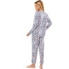 Emerson Road Woman's Cozy Luxe Henley & Jogger Pants Pajama Set - 3 of 3