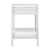 Twin Over Twin Caspian Kids' Bunk Bed White - Hillsdale Furniture: Hardwood Frame, Built-In Guard Rails, Nautical Style - 4 of 4