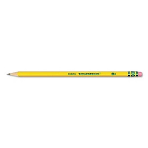 Ticonderoga Woodcase Pencil HB #2 Yellow Barrel 96/Pack 13872 - 1 of 4