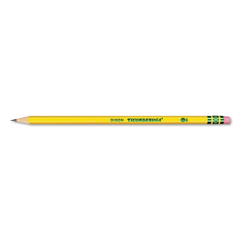 Ticonderoga Woodcase Pencil HB #2 Yellow Barrel 96/Pack 13872, 1 of 5