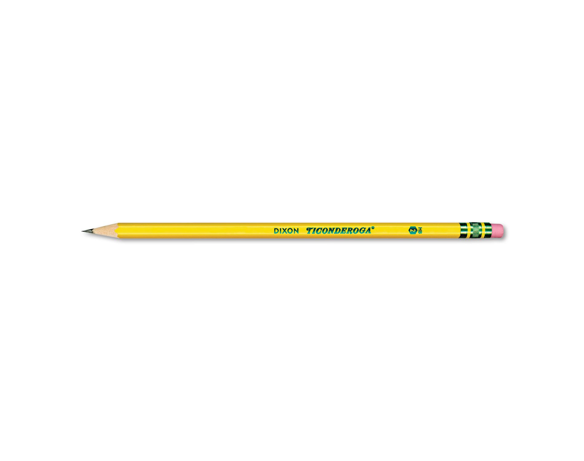 Ticonderoga Woodcase Pencil HB #2 Yellow Barrel 96/Pack 13872