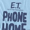 Et The Phone Home Adult T Shirt, Light Blue, Small - 2 of 4